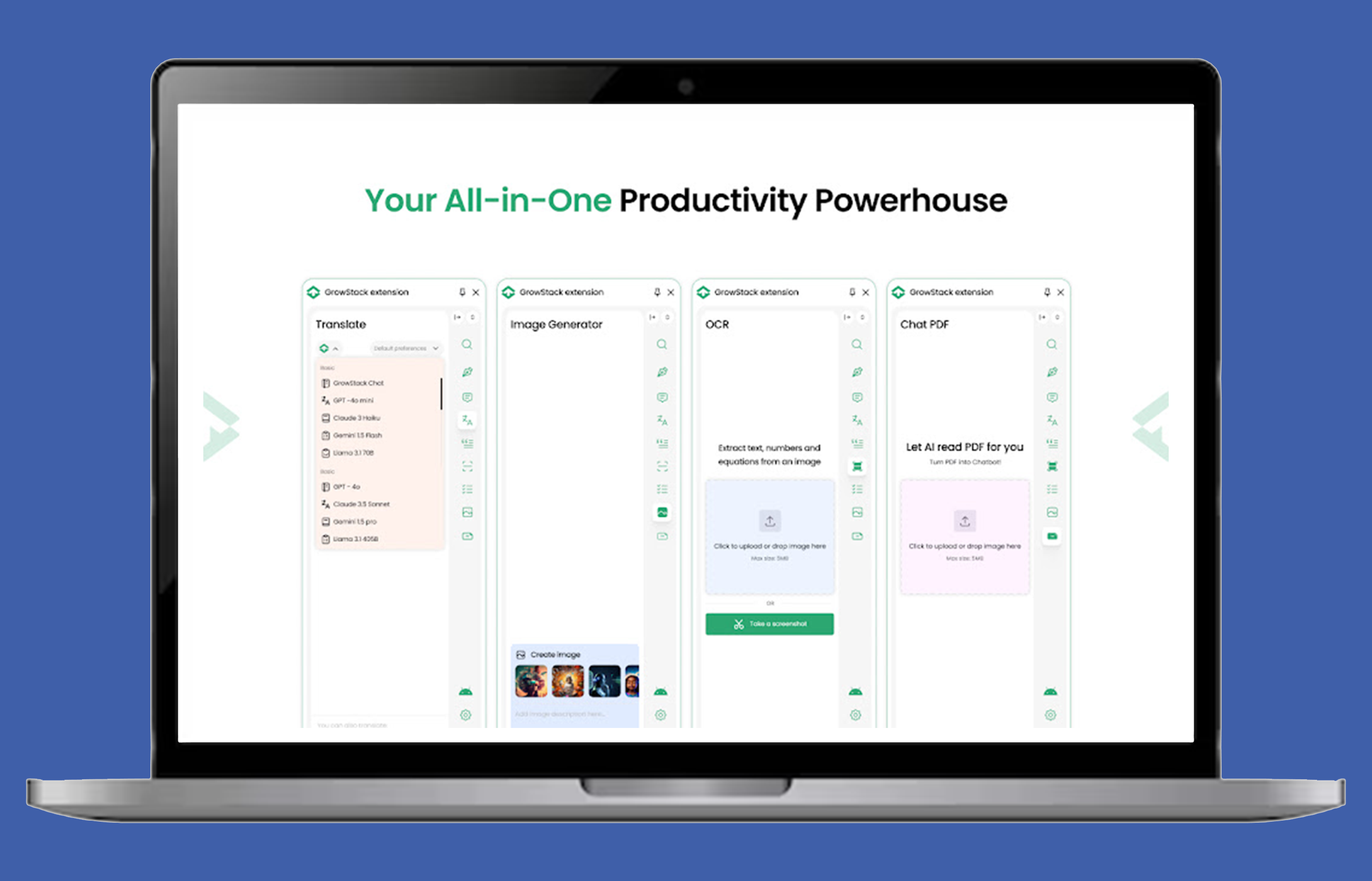 Growstack AI - Productivity Tools