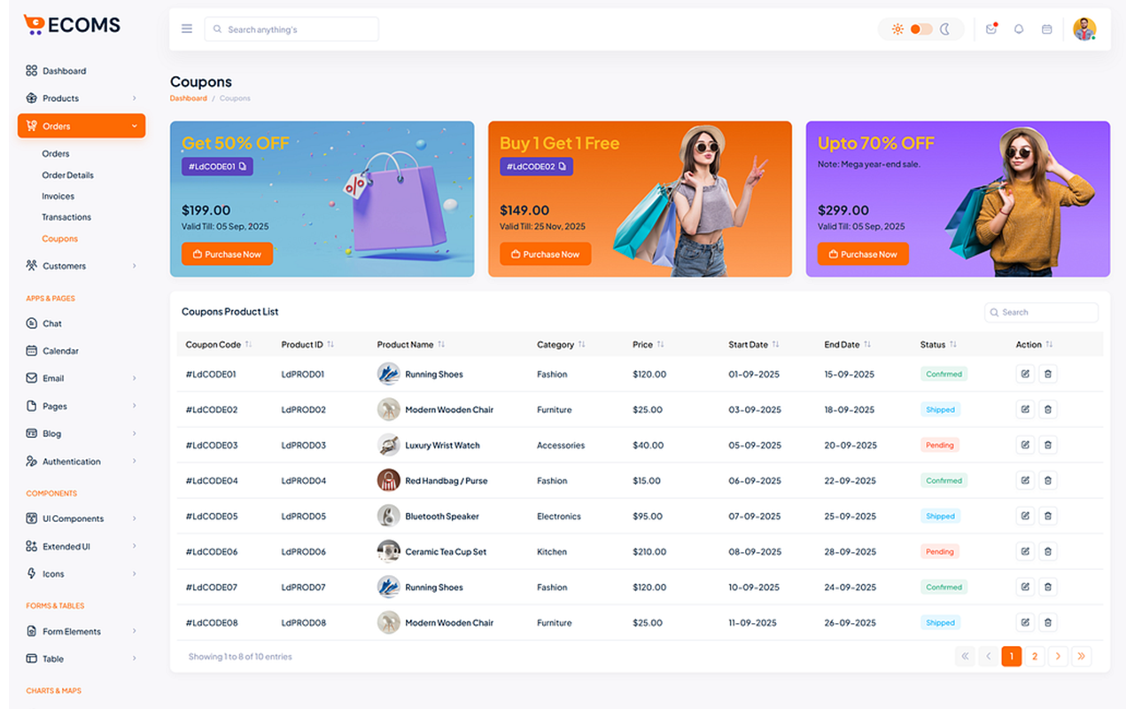 Seller Dashboard