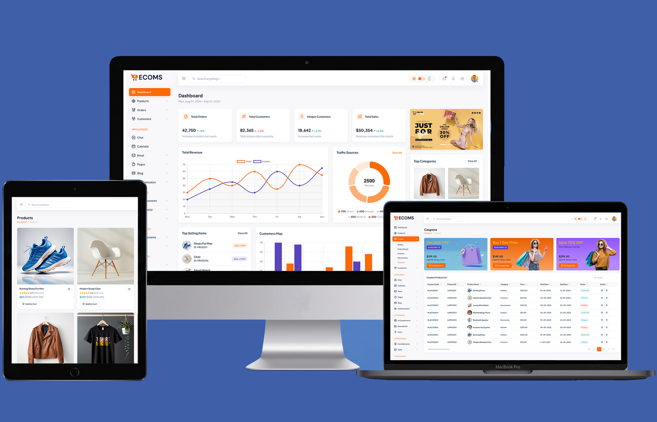 E-Commerce Marketplace Platform Mockup