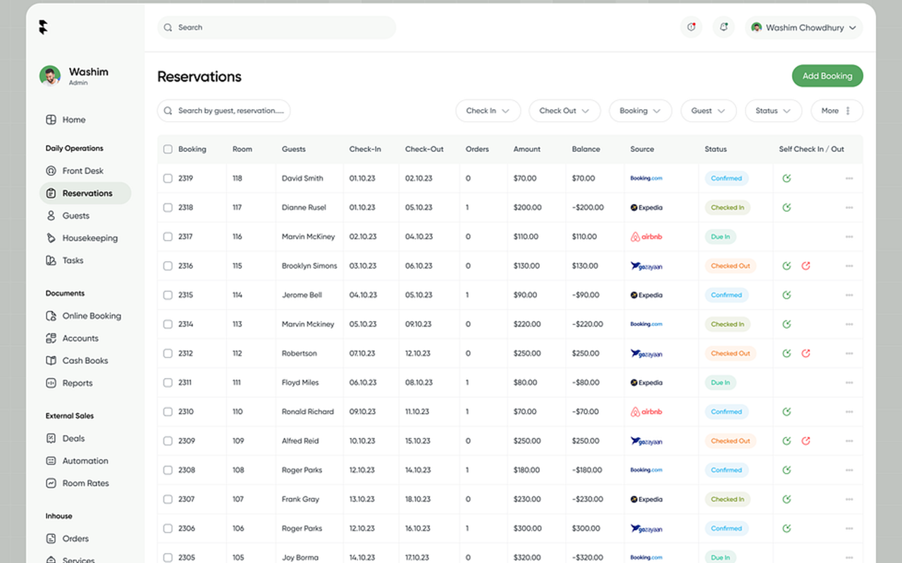 Housekeeping Management