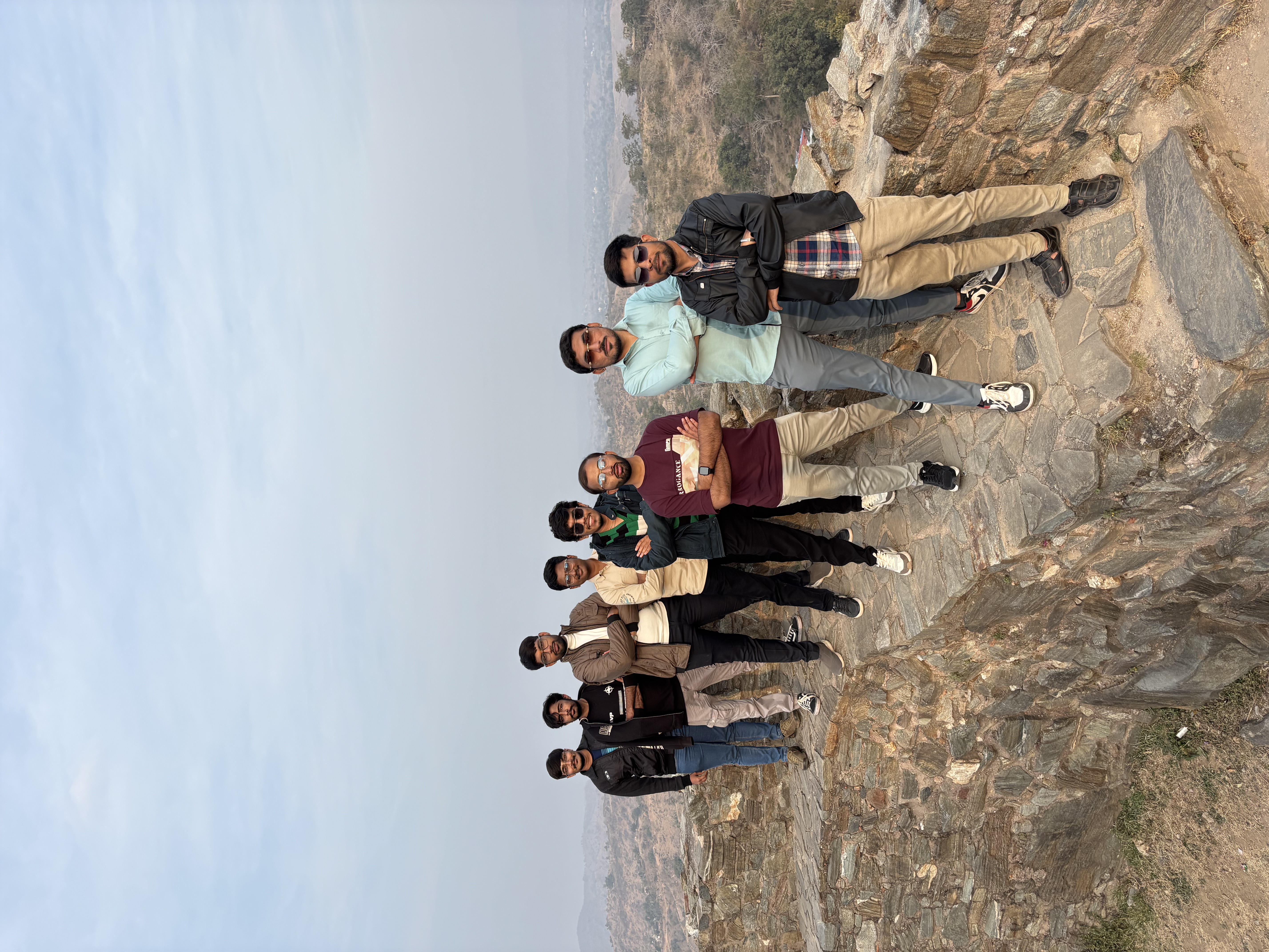 Team lunch at AIM Technolabs