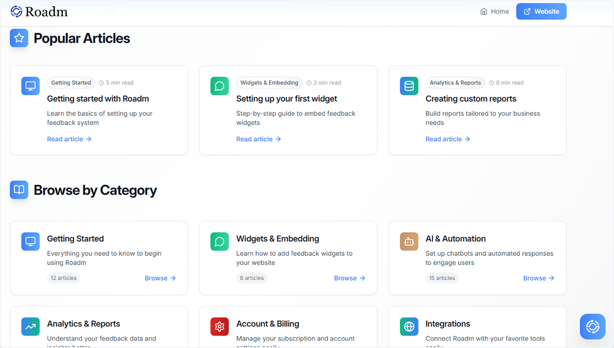 Integrations & Customization Interface