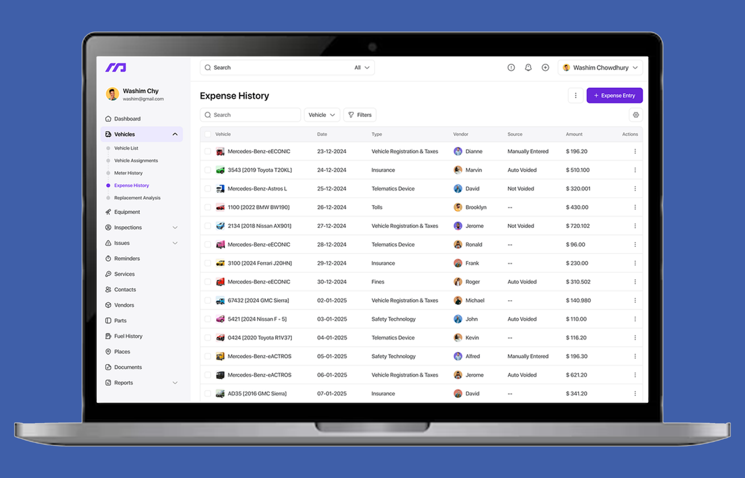 Fleet Dashboard